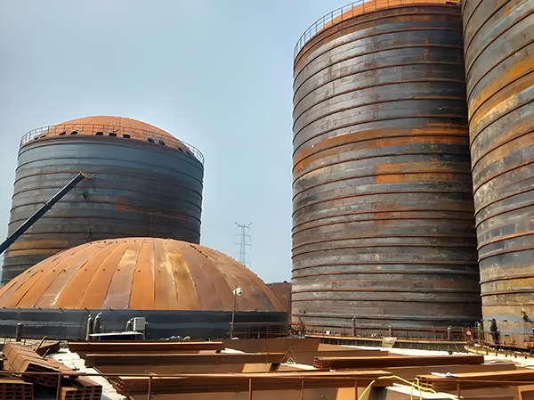 云城焦粉钢板仓